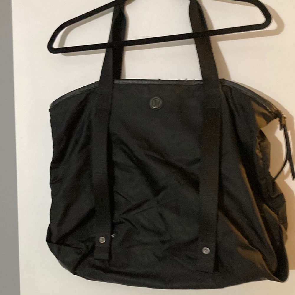 Very loved lululemon gym bag.